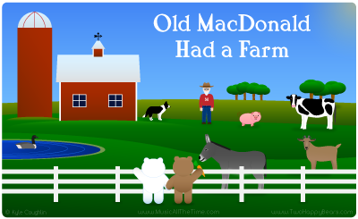 Old MacDonald Had a Farm with Two Happy Bears