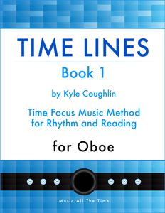 Purchase Time Lines Music Method for Oboe Book 1 by Kyle Coughlin